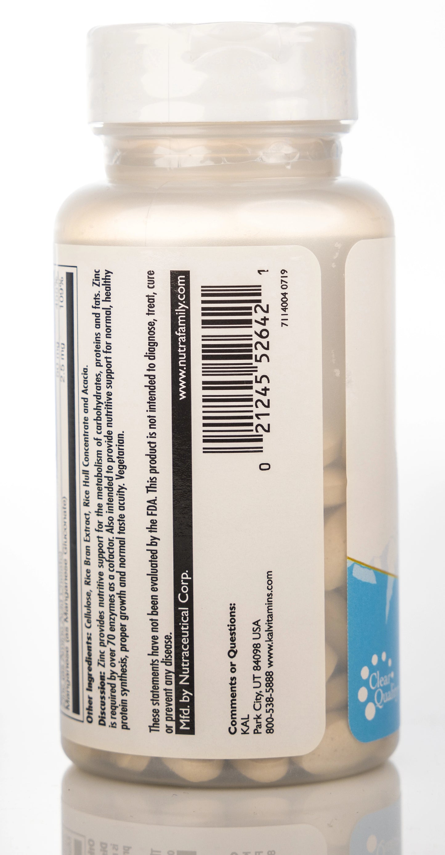 Kal Zinc 50 mg Chelated 90 Tablet