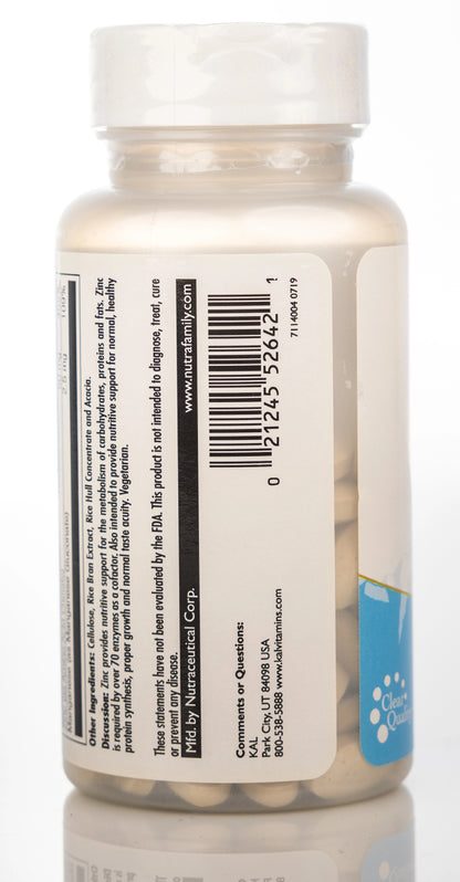 Kal Zinc 50 mg Chelated 90 Tablet