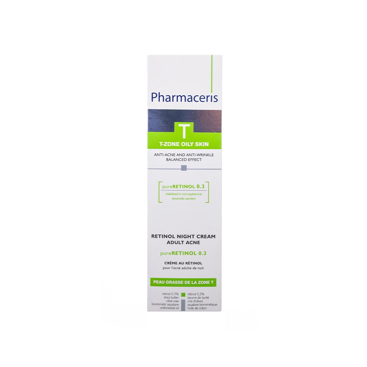 Pharmaceris T Retinol 0.3 Night Cream for Adult Acne 40 Ml