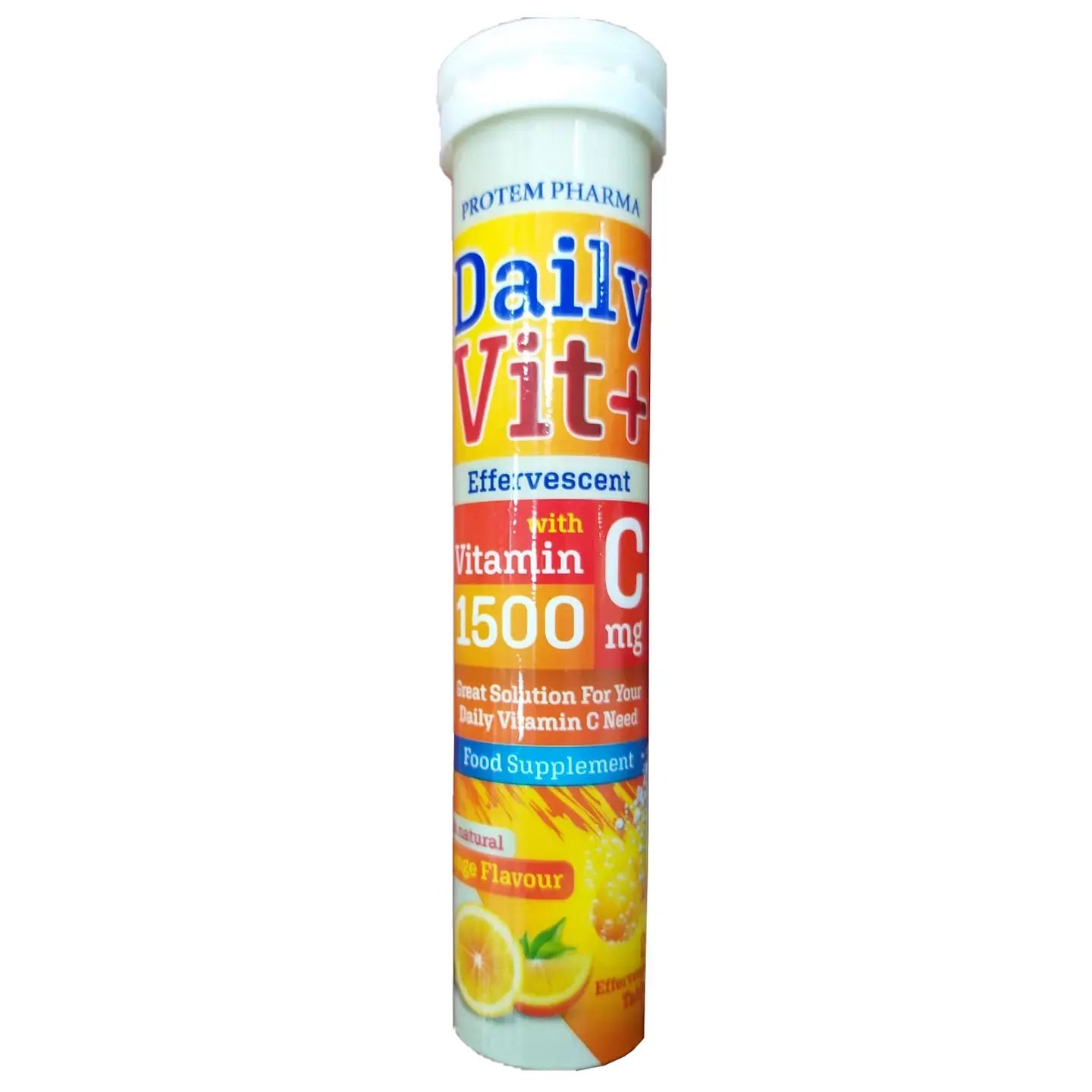 Daily Vit+ Vitamin C 1500 mg 20 Effervescent Tablet