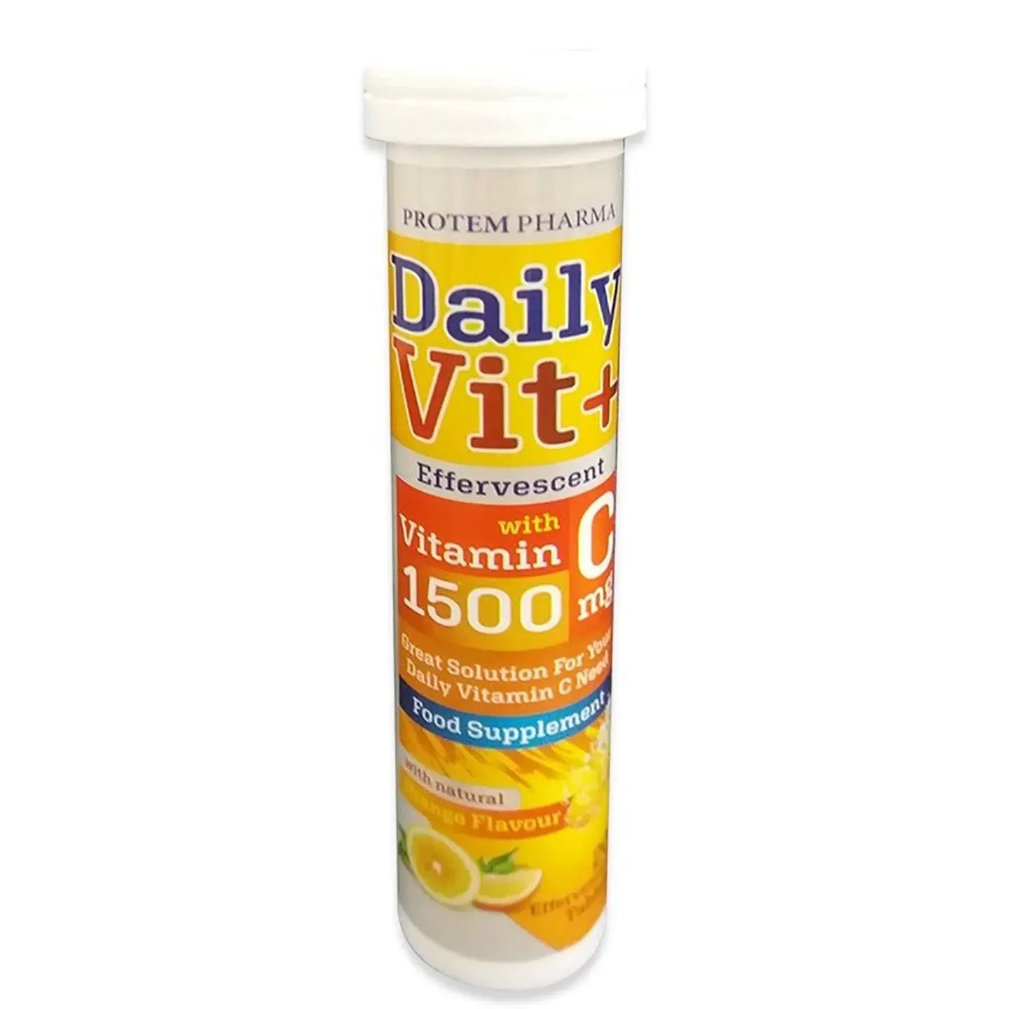 Daily Vit+ Vitamin C 1500 mg 20 Effervescent Tablet