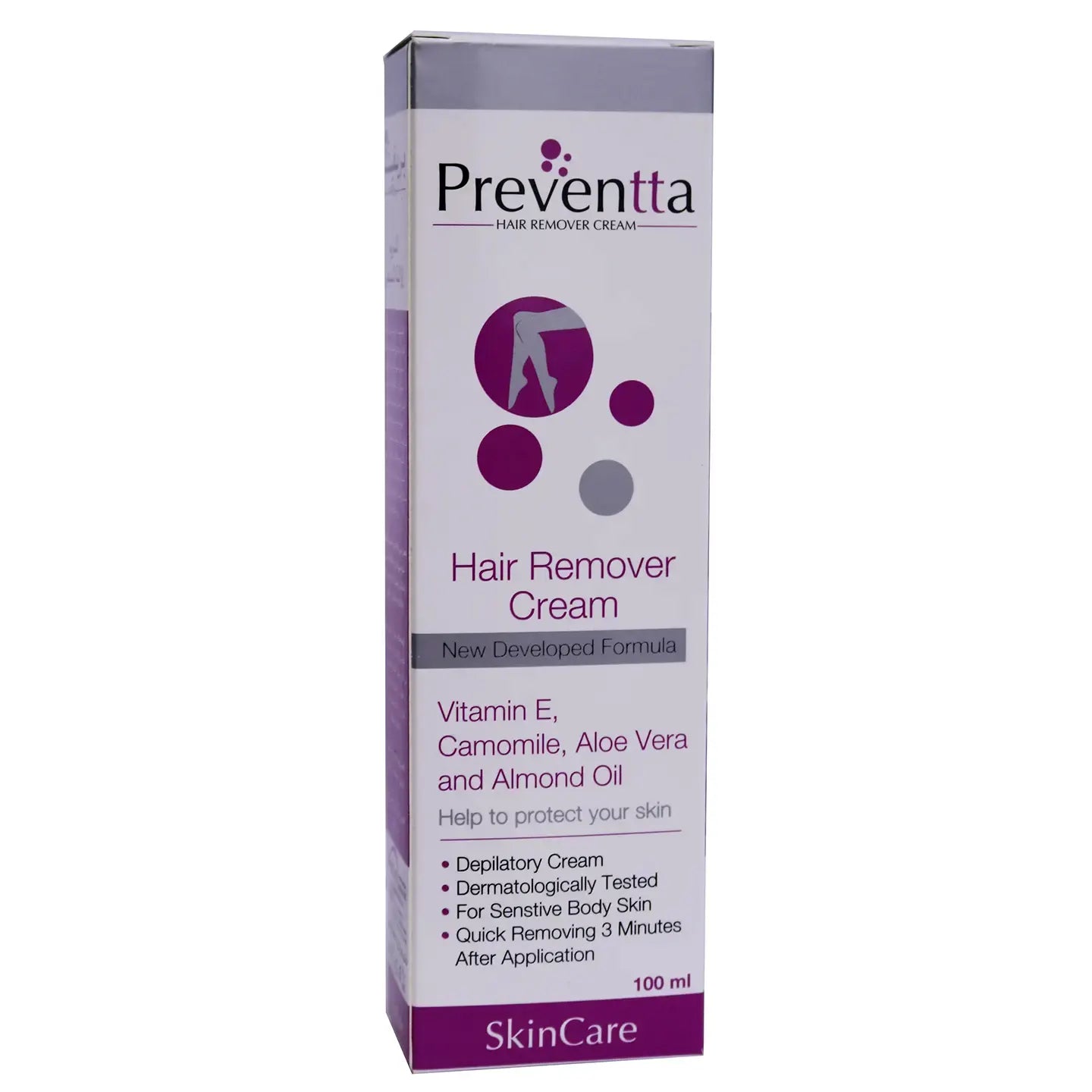 Preventta Hair Removal Cream 100 Ml
