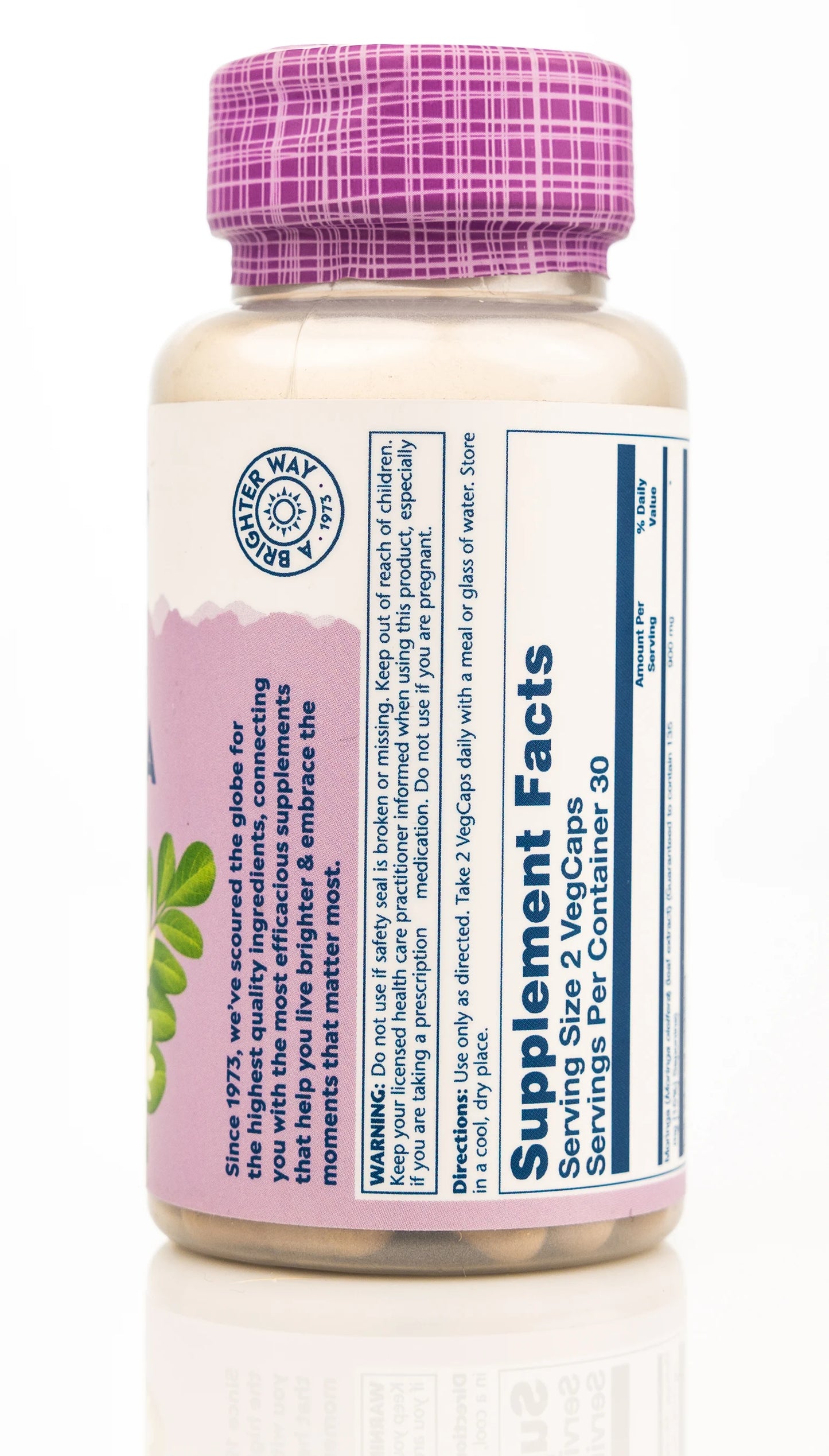 Solaray Moringa 900 mg 60 Capsules