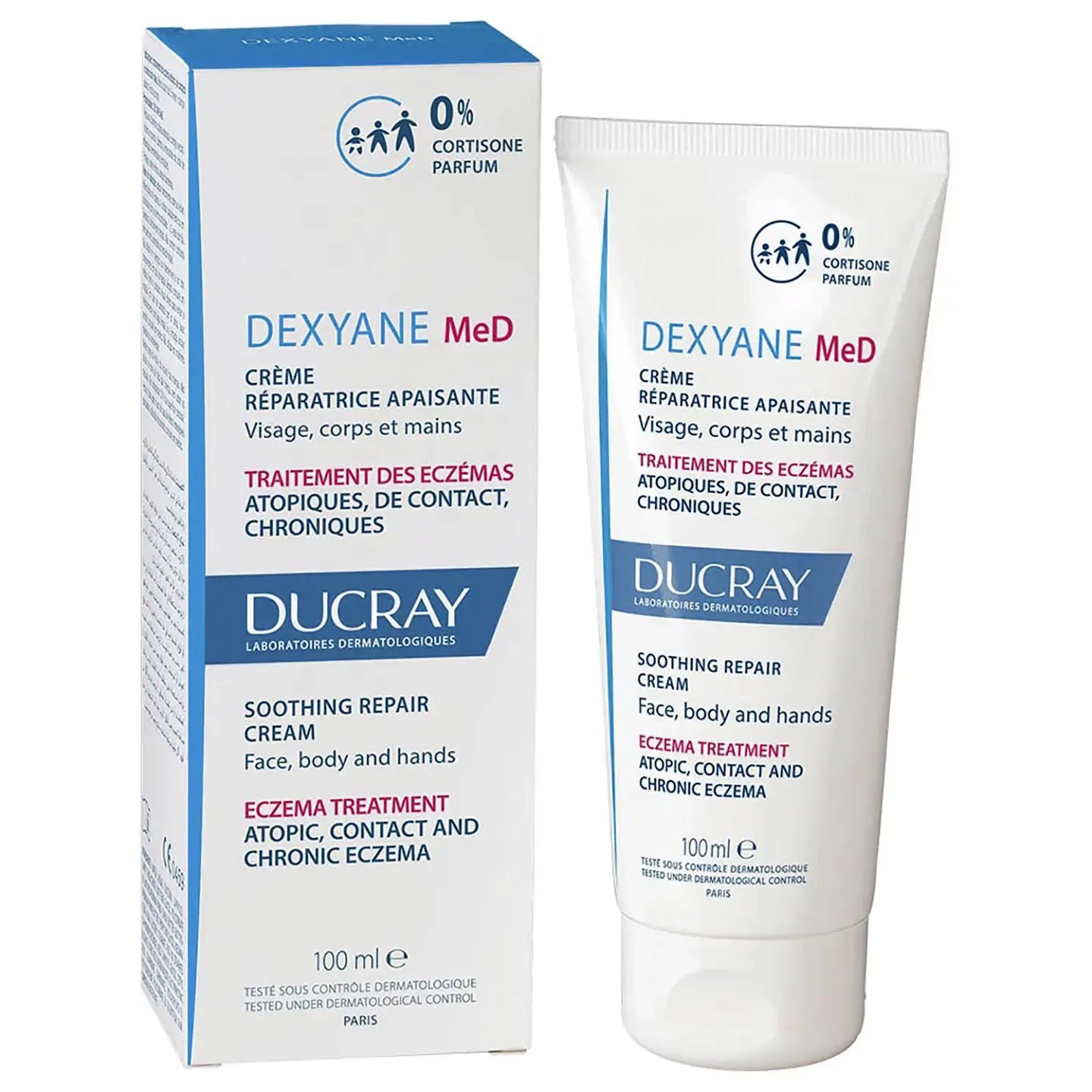 Ducray Dexyane Med Soothing Repair Cream 100 Ml
