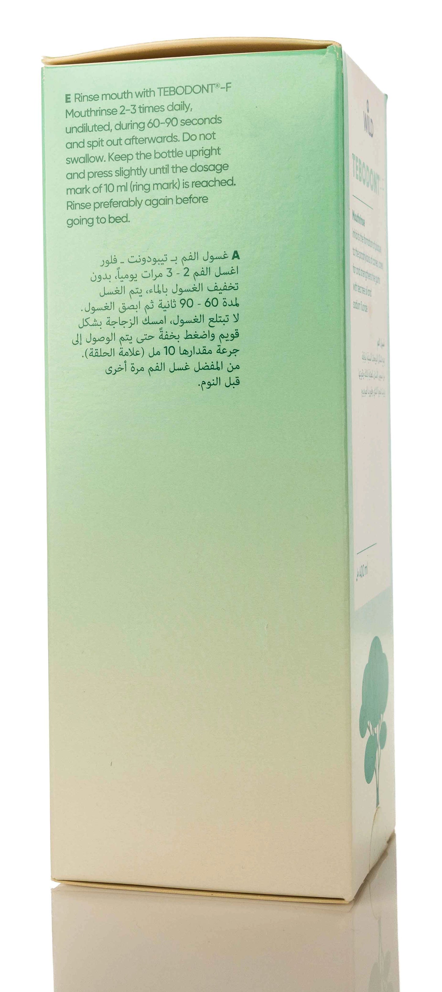 Wild Tebodont-F Mouthwash 400 ml