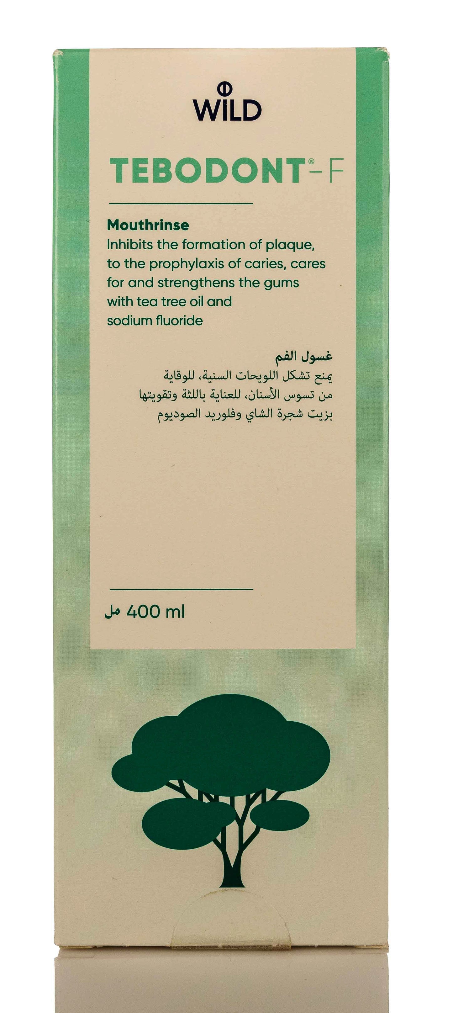 Wild Tebodont-F Mouthwash 400 ml