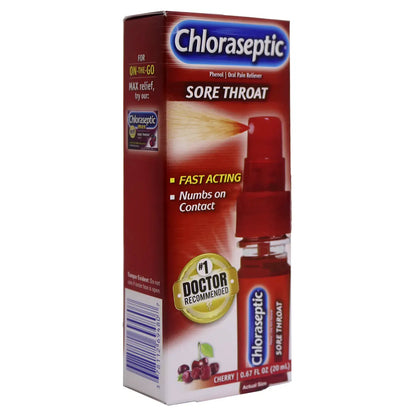 Chloraseptic Cherry Throat Spray 20Ml