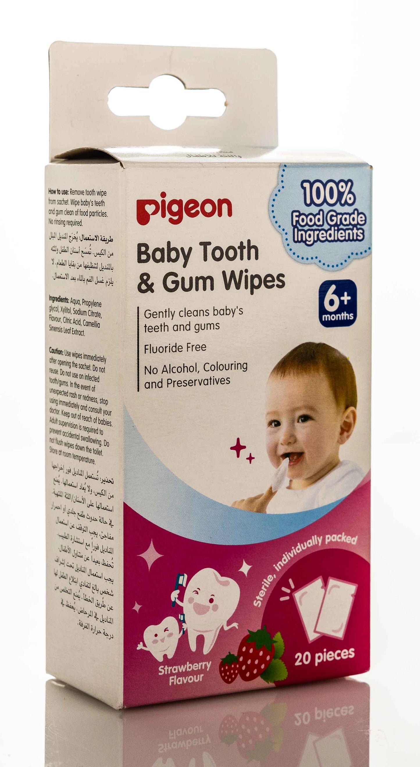 Pigeon Baby Tooth & Gum 6+ Months 20 Pieces