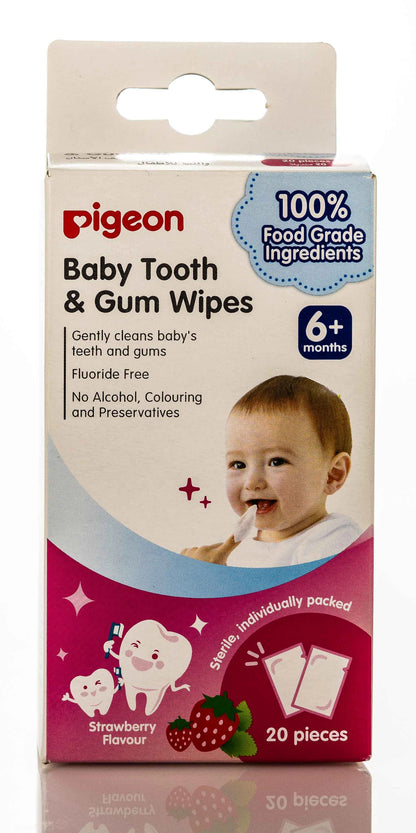 Pigeon Baby Tooth & Gum 6+ Months 20 Pieces