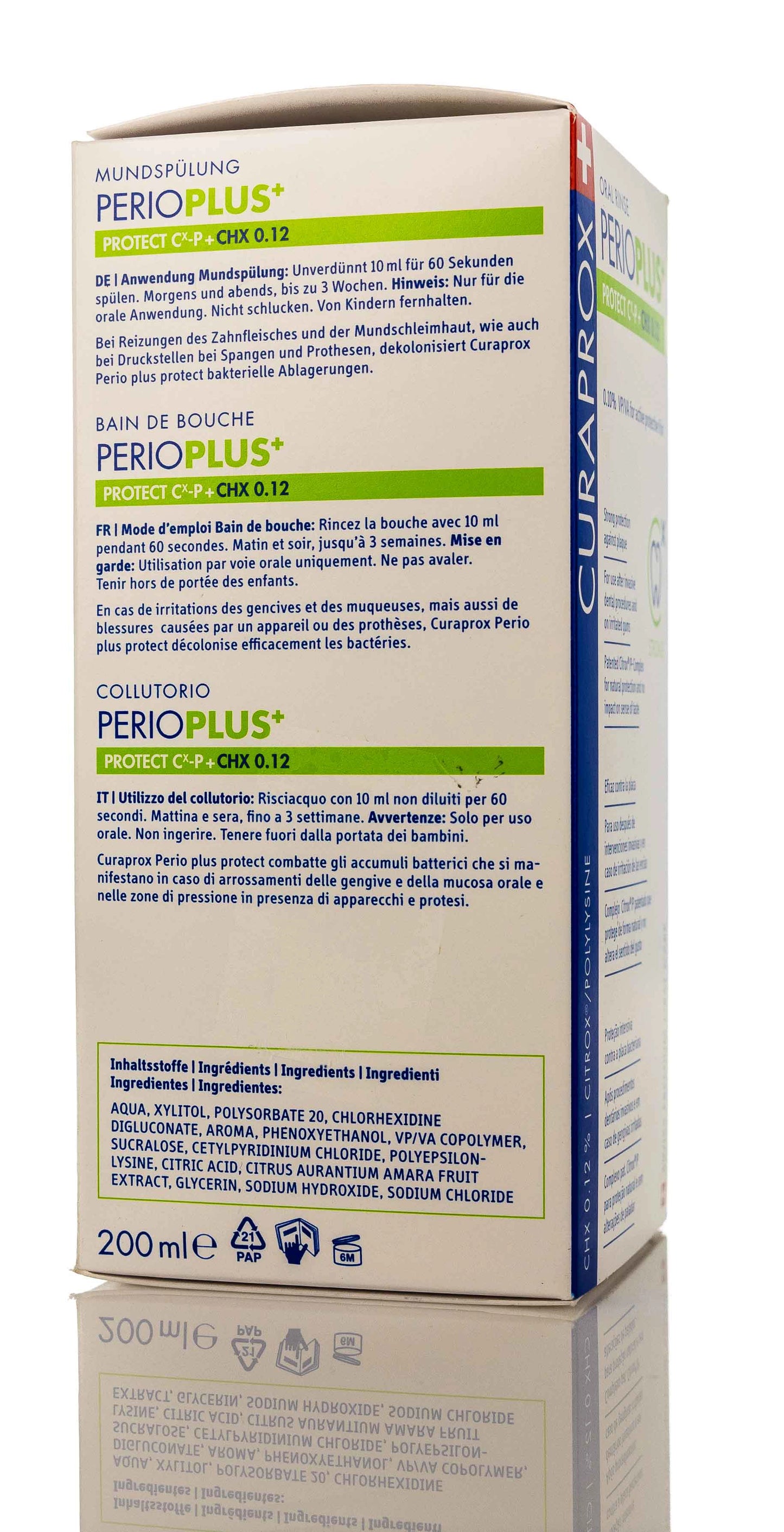 Curaprox Perio Plus [Chlorohexedine 0.12%] Mouthwash  200 Ml