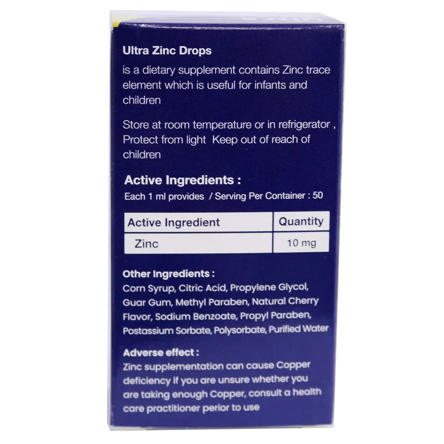 Ultra Zinc Drops 50ml