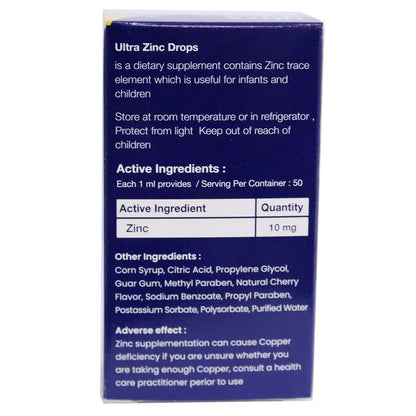 Ultra Zinc Drops 50ml