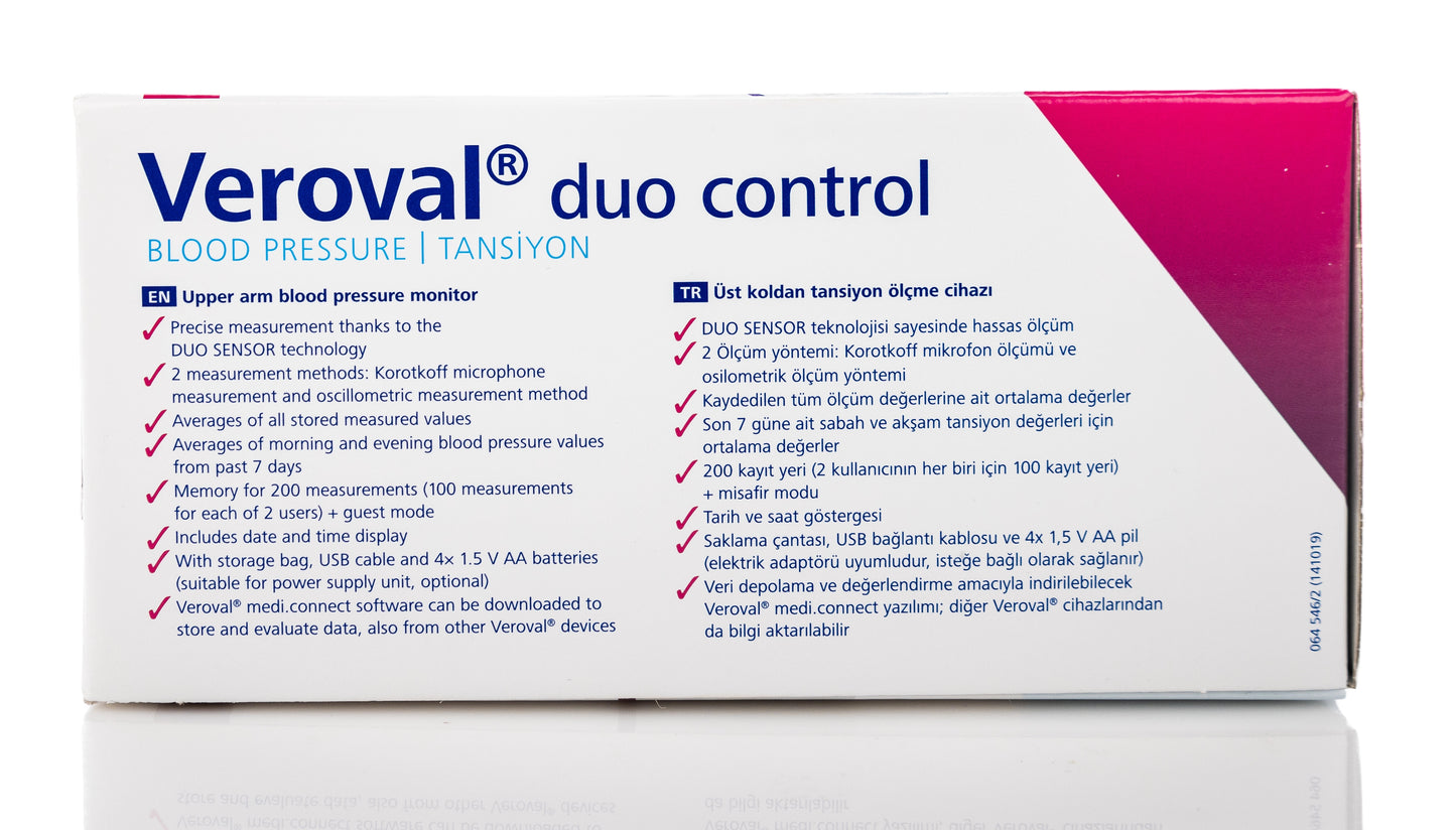 Hartmann Veroval Duo Control Blood Pressure Machine