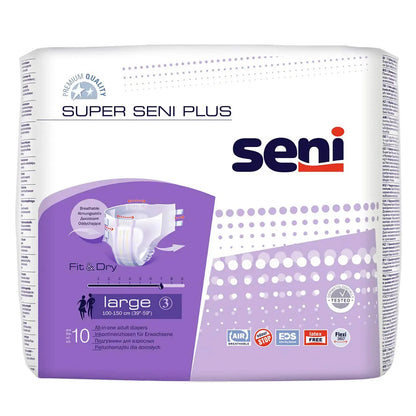 Seni Super Plus [Large] 10 Pieces