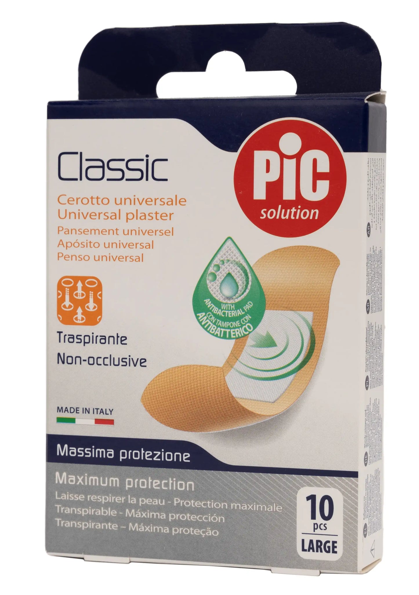 Pic Solution Classic Universal Plaster 25X72 Mm [Large]10 Pieces
