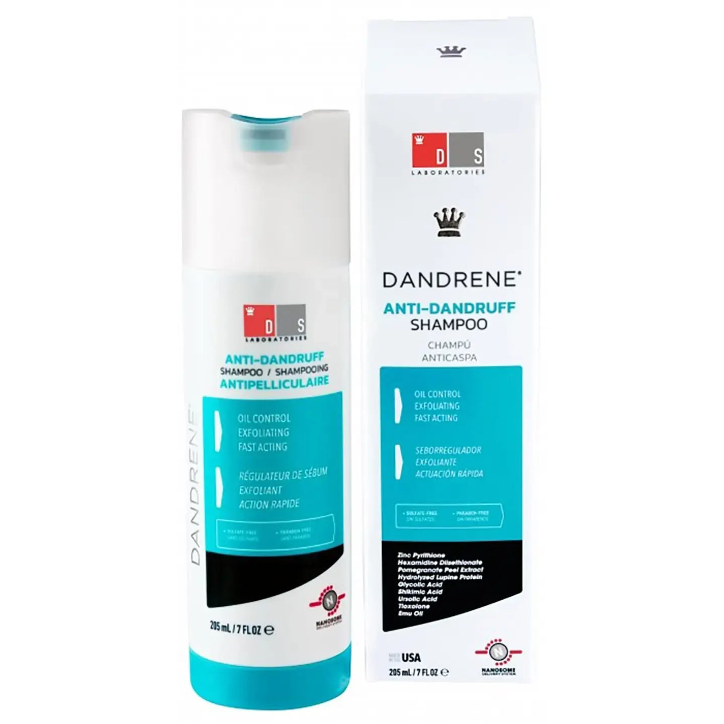 Dandrene Anti Dandruff shampoo 205 Ml