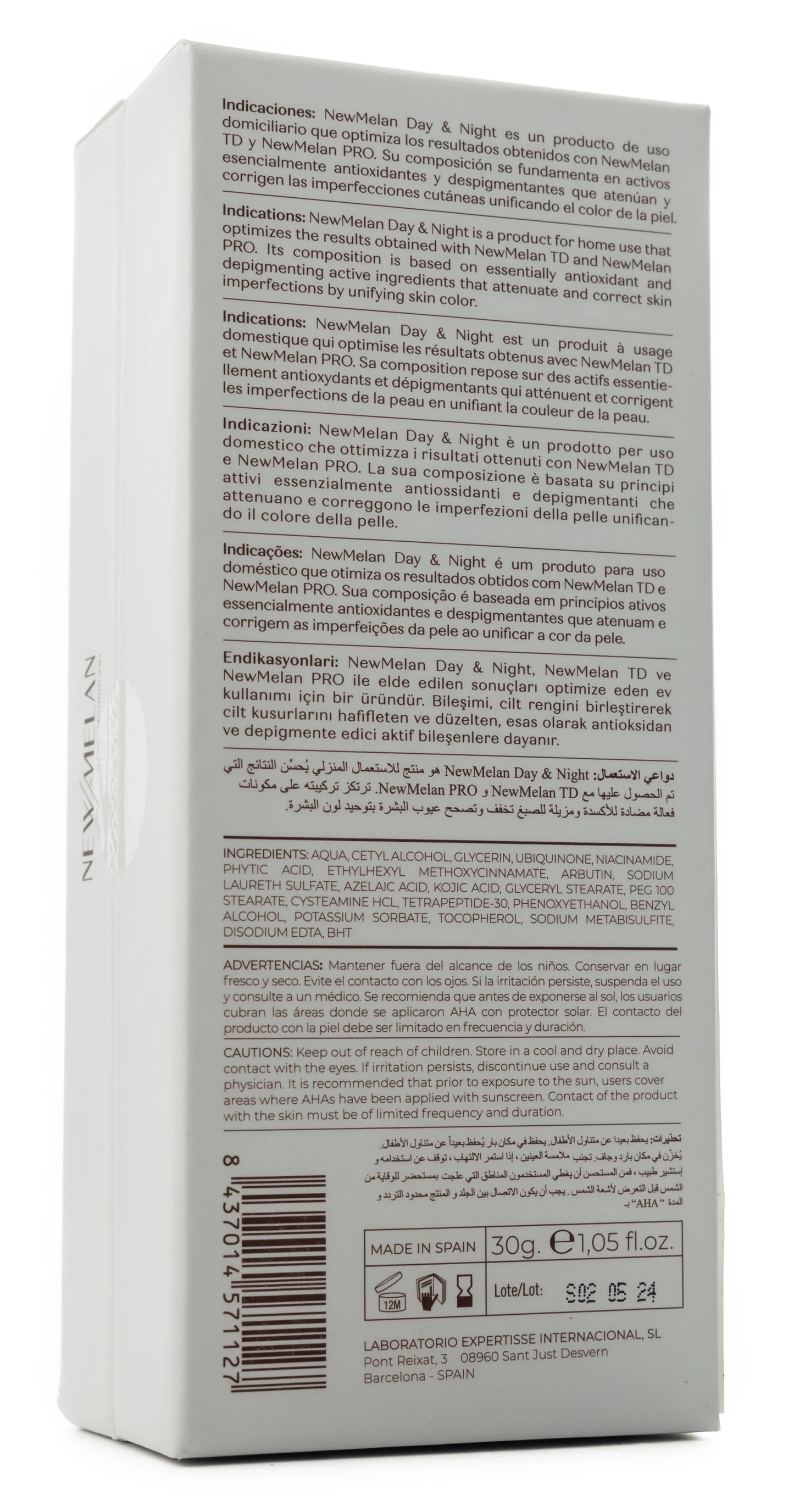 New Melan Day And Night Depigmenting Cream 30 Gm