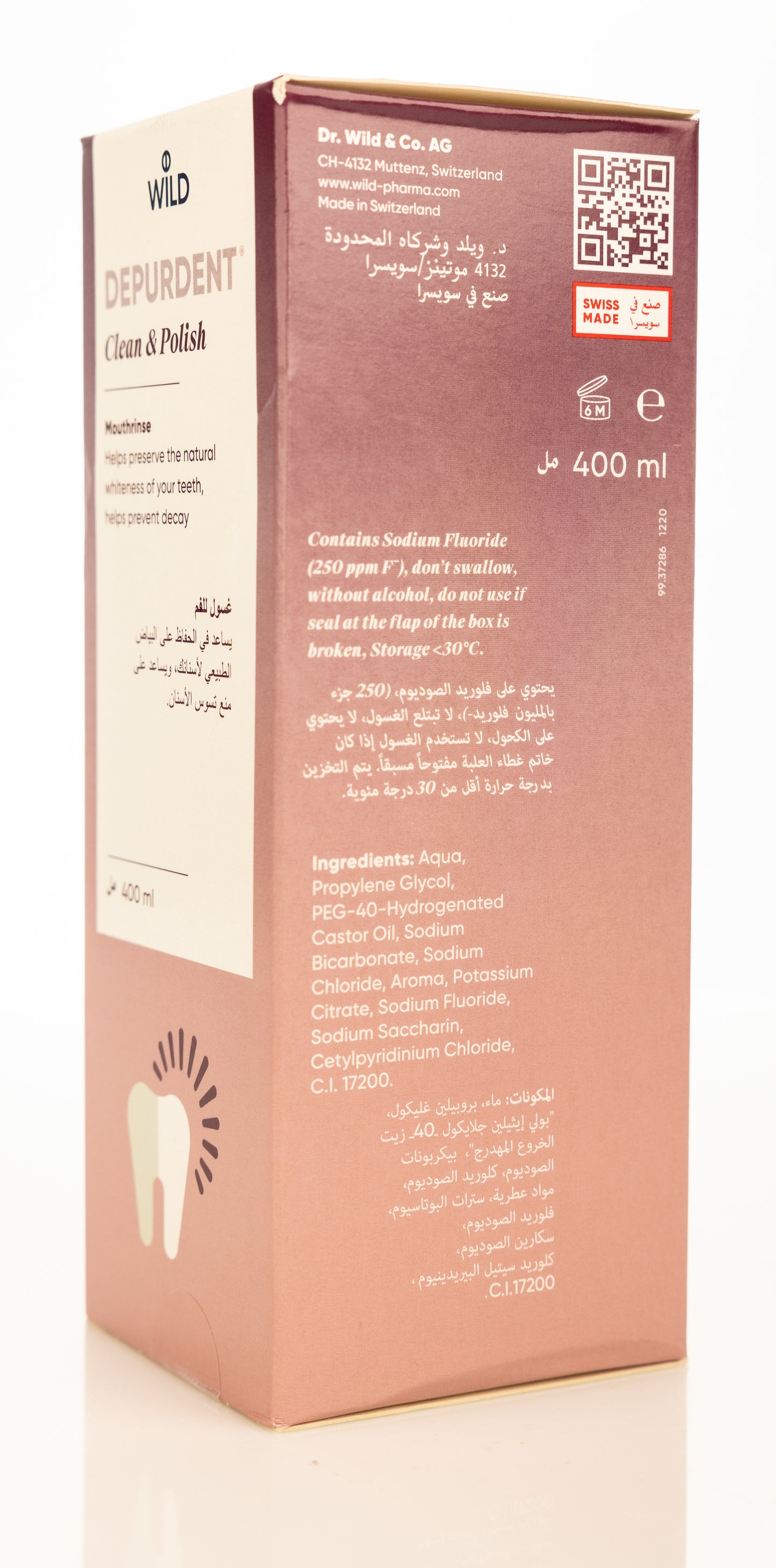 Depurdent Clean & Polish Mouthwash 400 ml