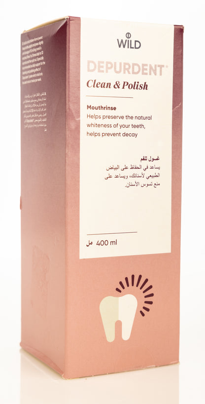 Depurdent Clean & Polish Mouthwash 400 ml