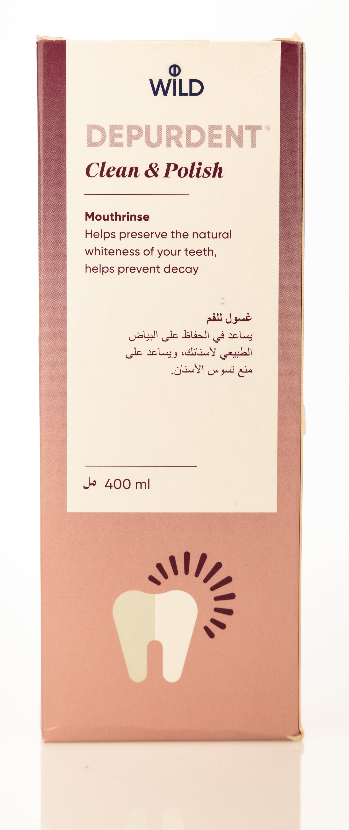 Depurdent Clean & Polish Mouthwash 400 ml