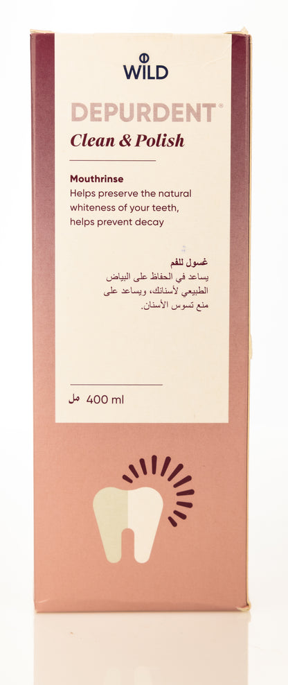 Depurdent Clean & Polish Mouthwash 400 ml