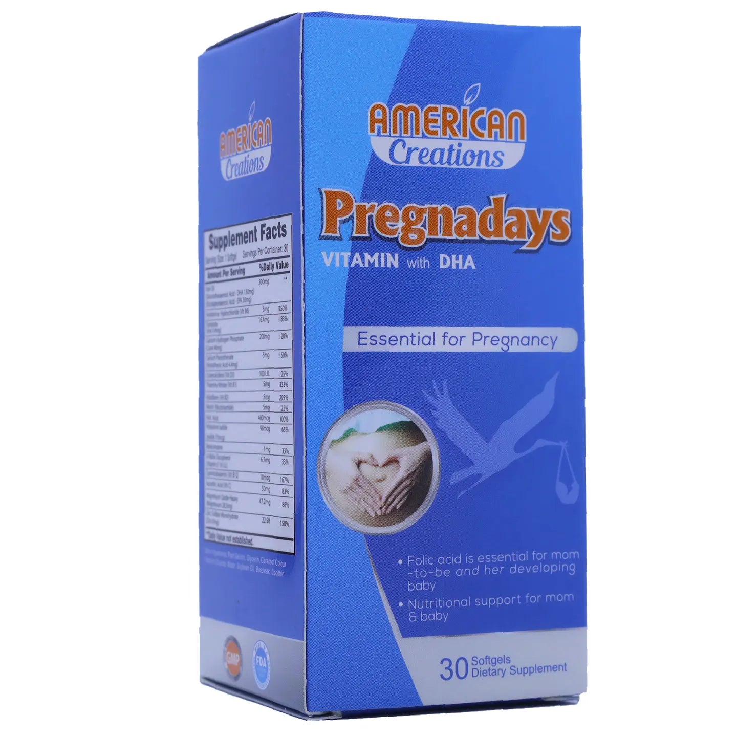 Pregnadays Vitamin & DHA 30 Softgels