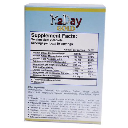 K2 Day Gold 60 Tablet