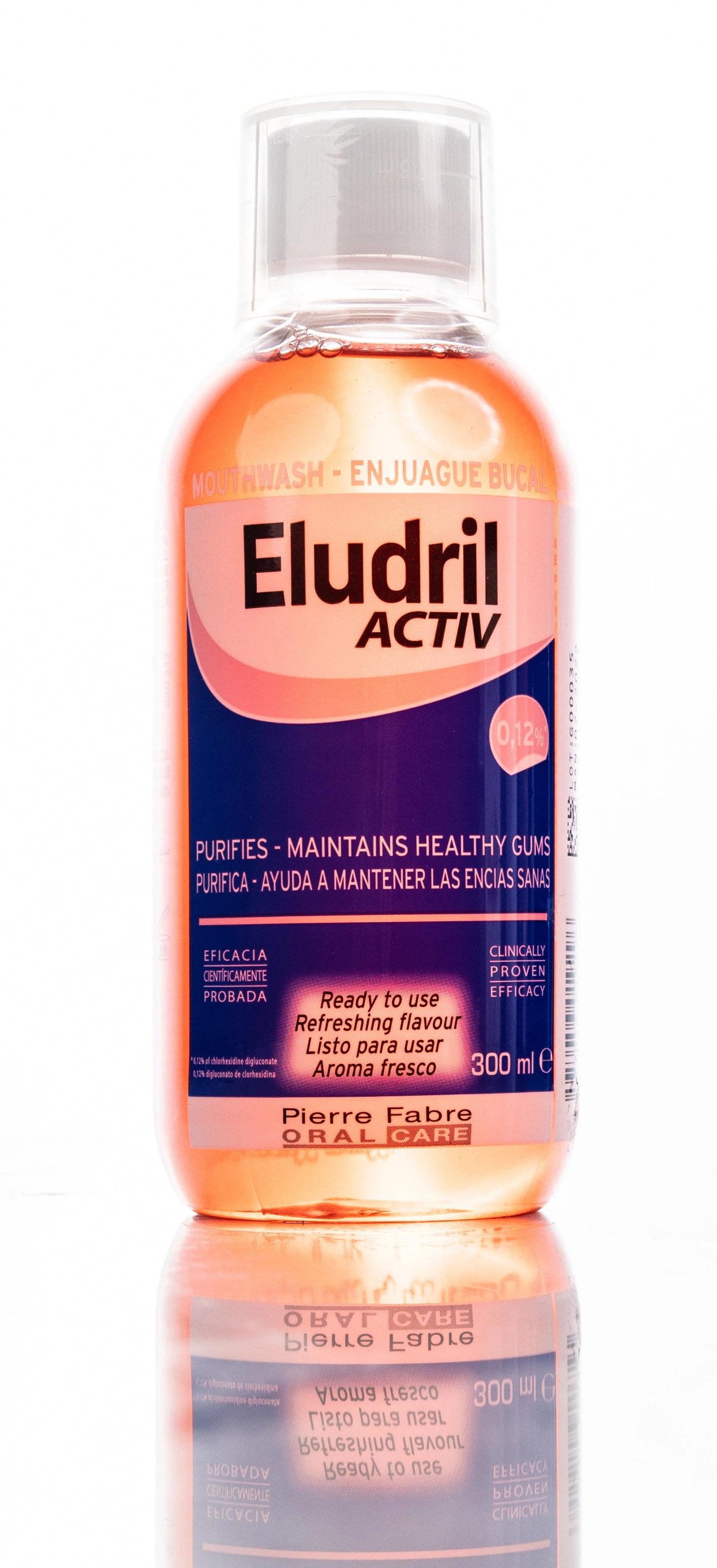 Eludril Activ 0.12% Mouthwash 300 Ml