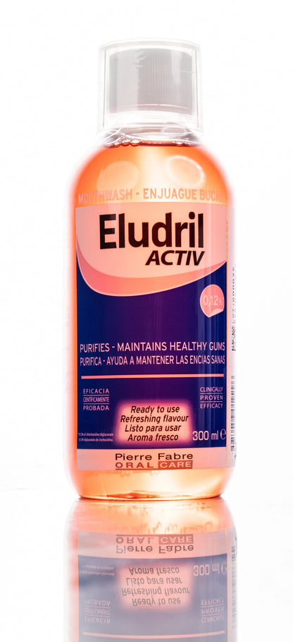 Eludril Activ 0.12% Mouthwash 300 Ml