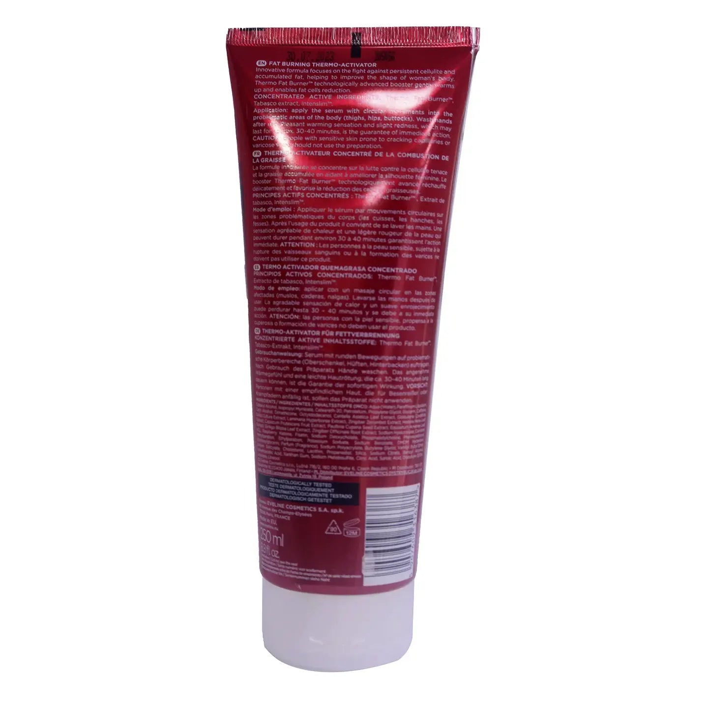 Eveline Slim Extreme 4D Thermo Fat Burner Concentrated Thermo-Activator 250 Ml