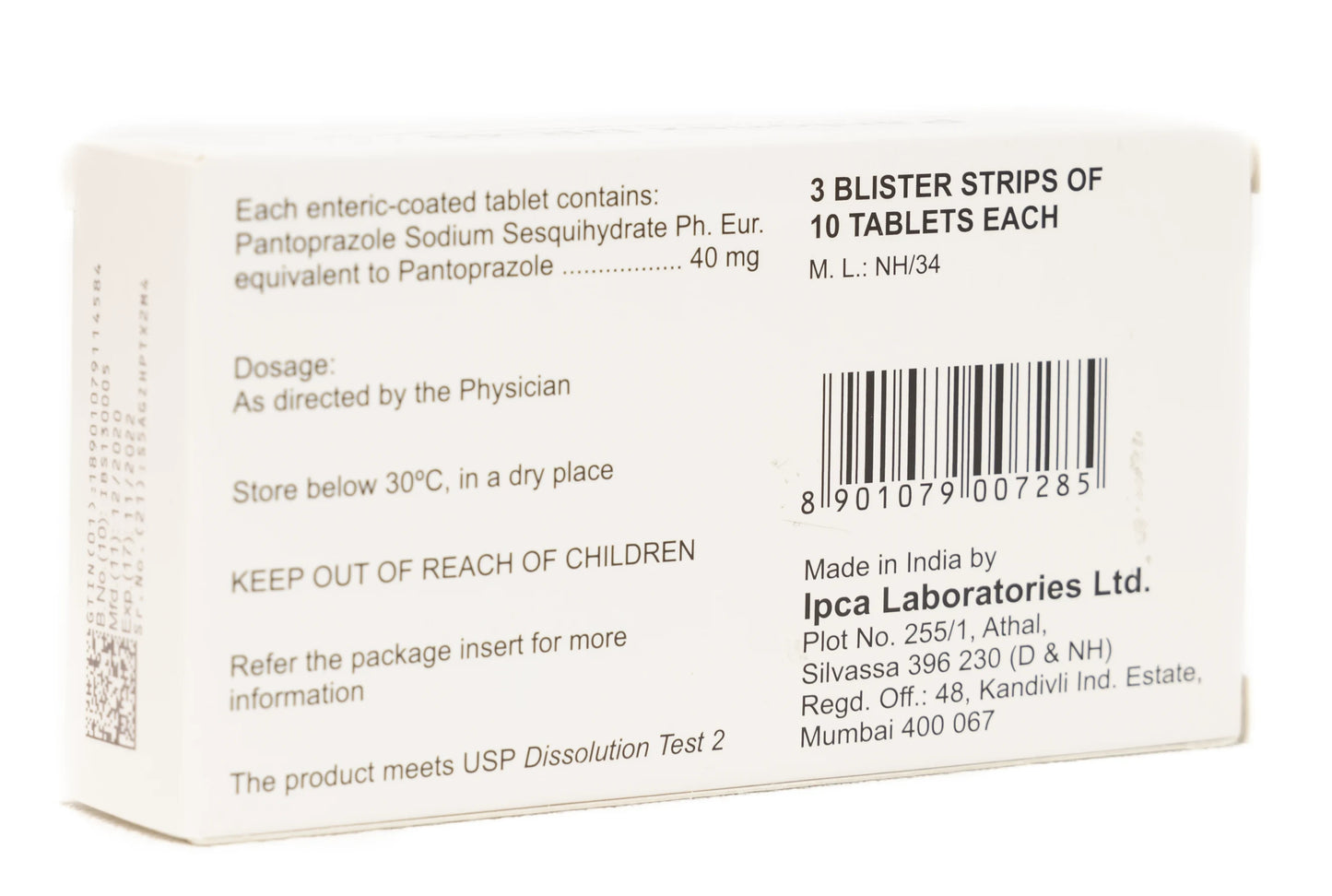 Pantonex Dr 40Mg 30 Tablets