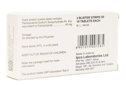 Pantonex Dr 40Mg 30 Tablets