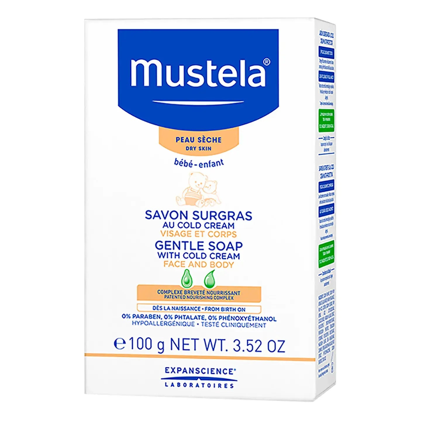 Mustela Gentle Soap With Cold Cream  100 Gm