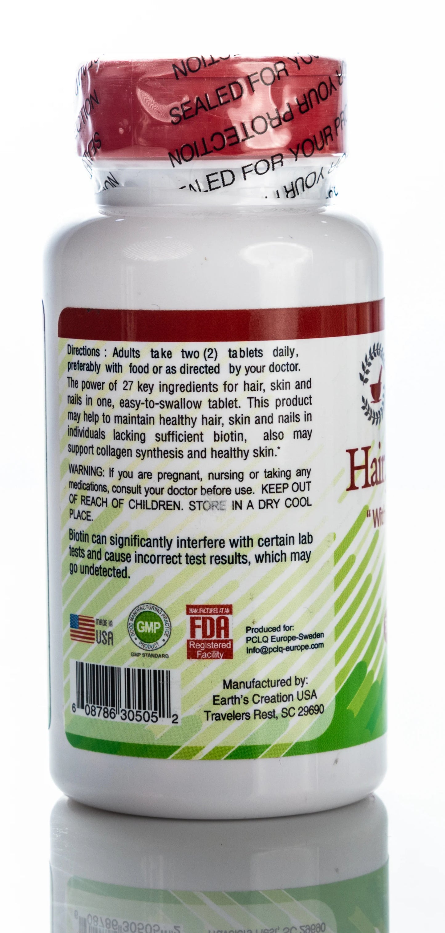 Human Essentials Hair, Skin & Nails 5000 mcg Biotin 60 Tablet