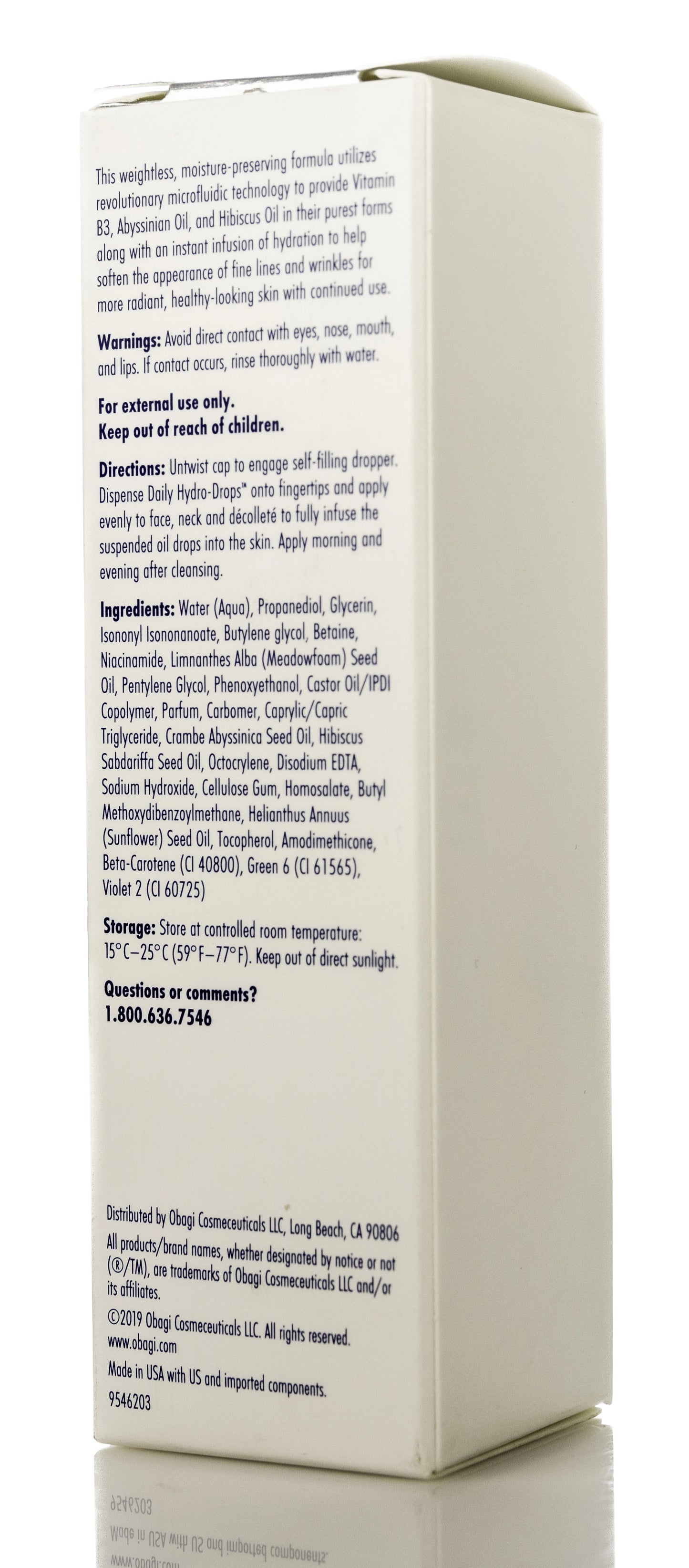Obagi Daily Hydro Drops Facial Serum 30 ml