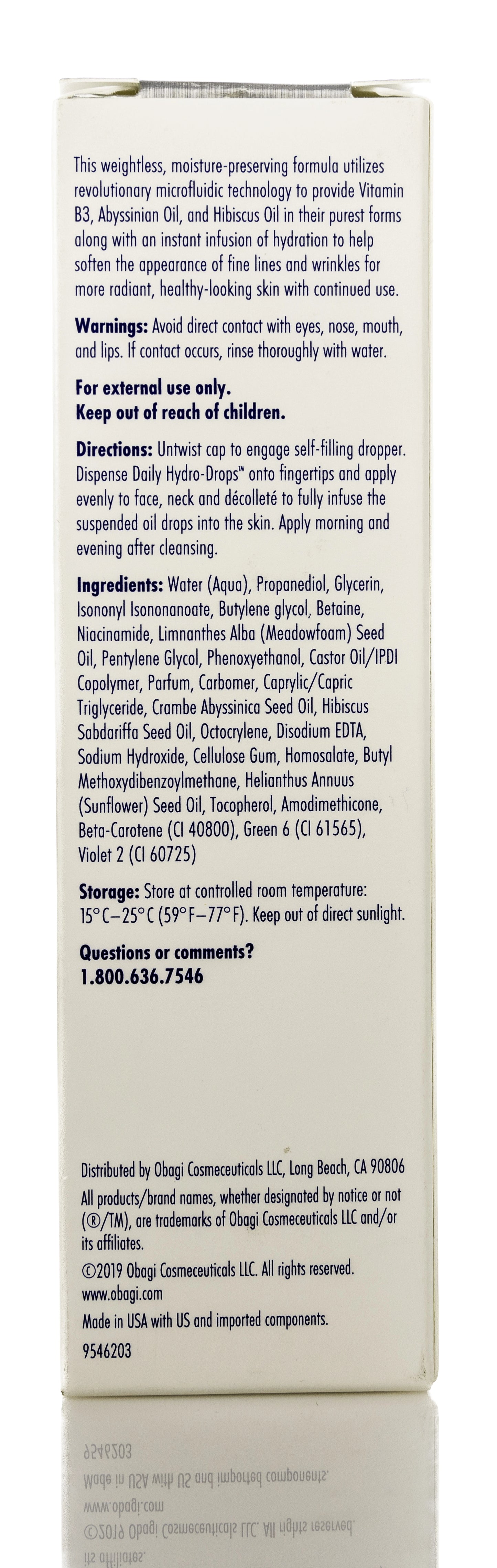 Obagi Daily Hydro Drops Facial Serum 30 ml
