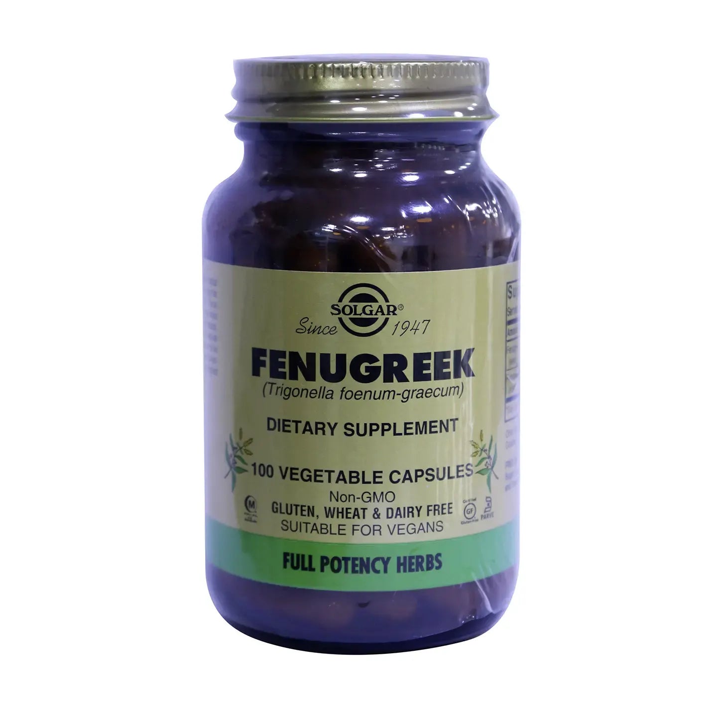Solgar Fenugreek 100 Capsules