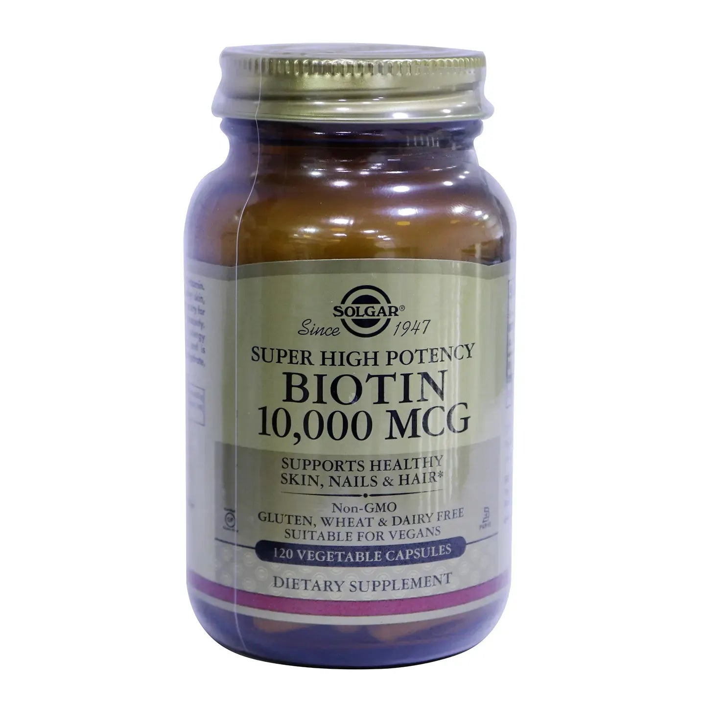 Solgar Biotin 10000mcg 120 Capsules