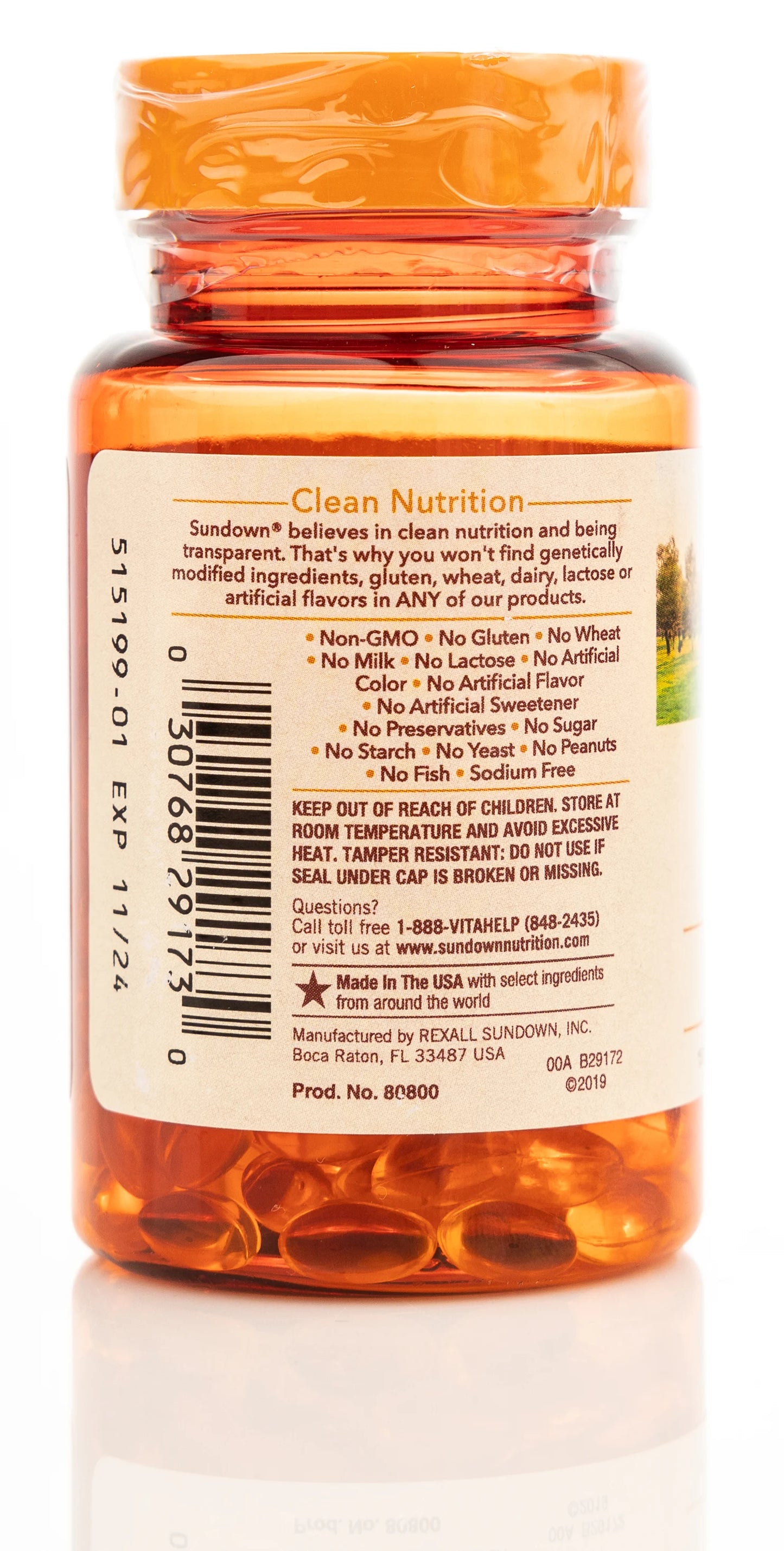 Sundown Vitamin D3 5000IU 150 Softgels