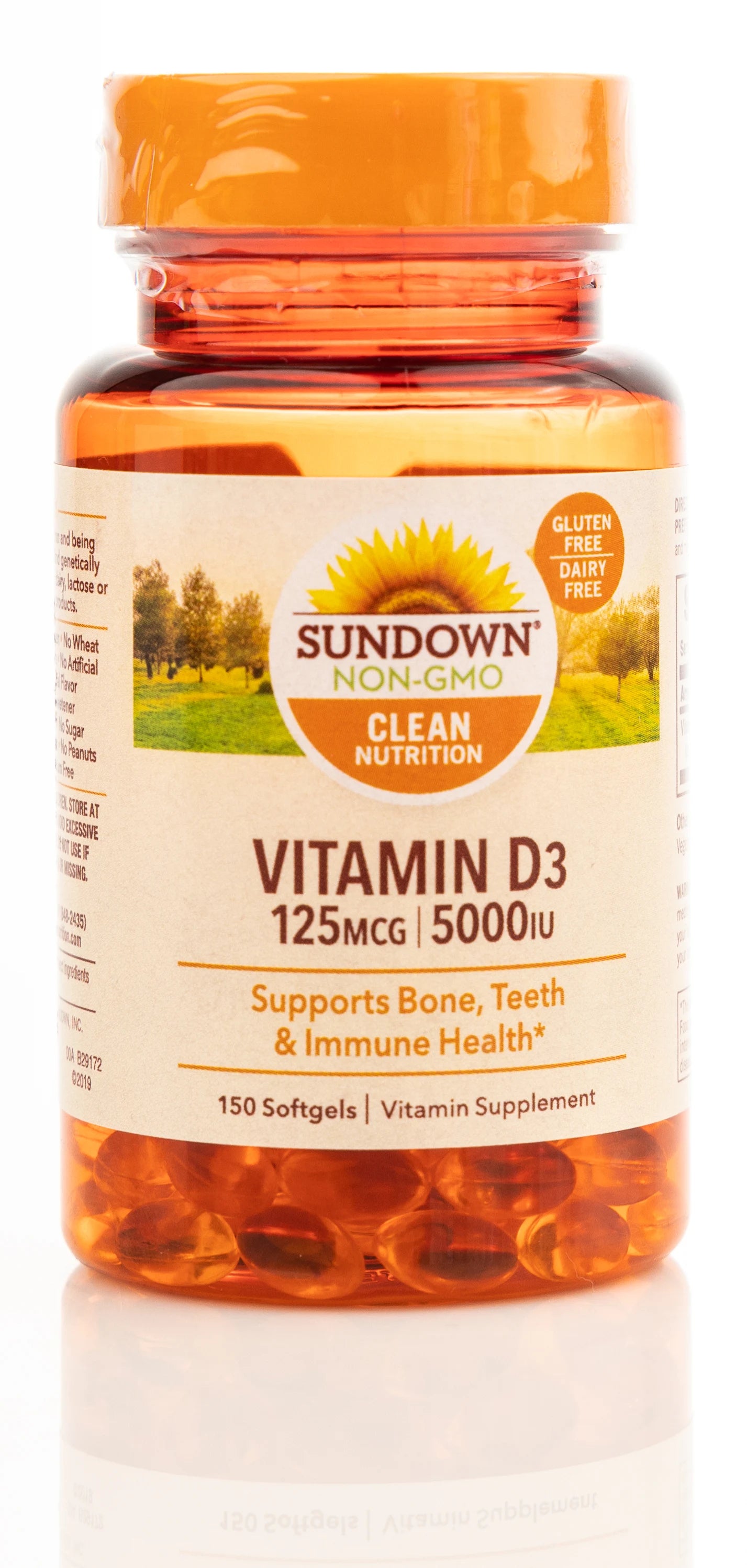 Sundown Vitamin D3 5000IU 150 Softgels