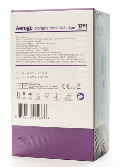 Feellife Aerogo  Portable Mesh Nebulizer