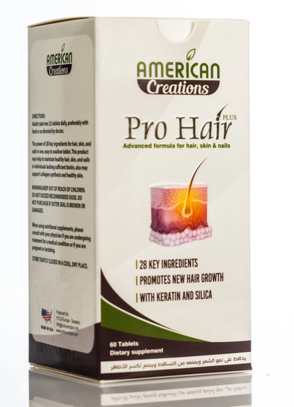Pro Hair Plus Hair,Skin & Nails 60 Tablets