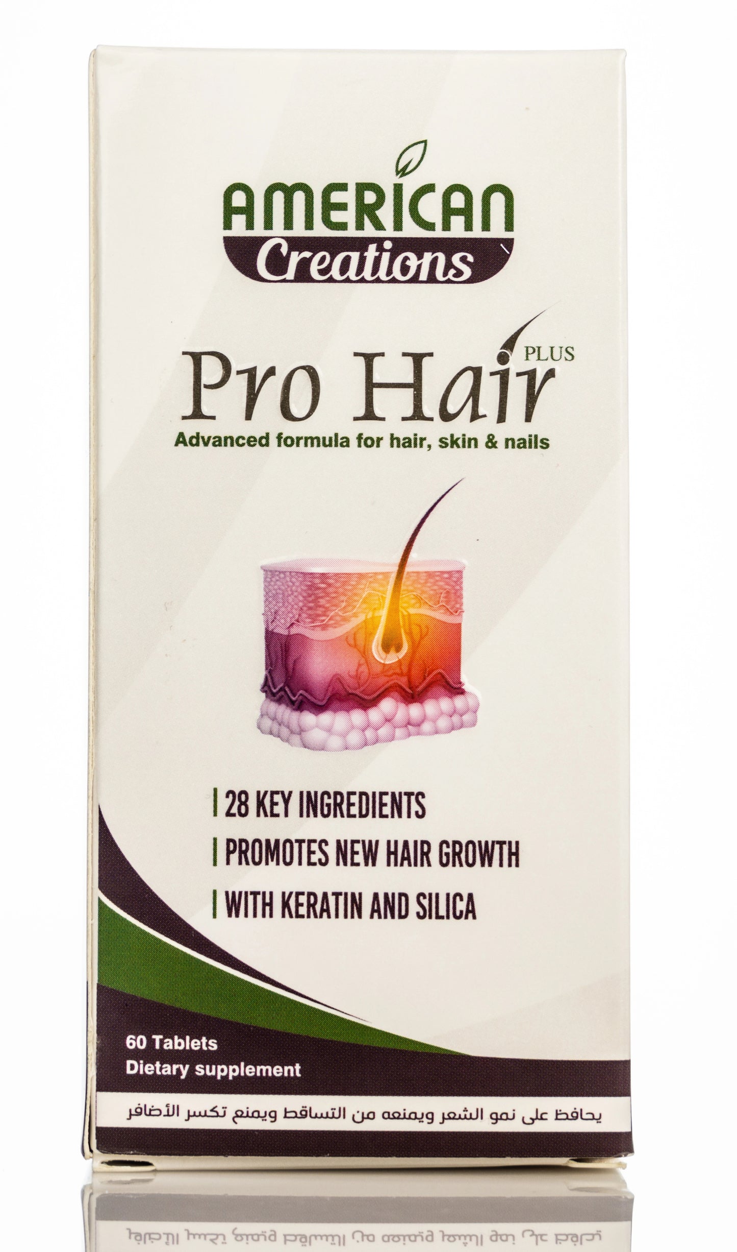 Pro Hair Plus Hair,Skin & Nails 60 Tablets