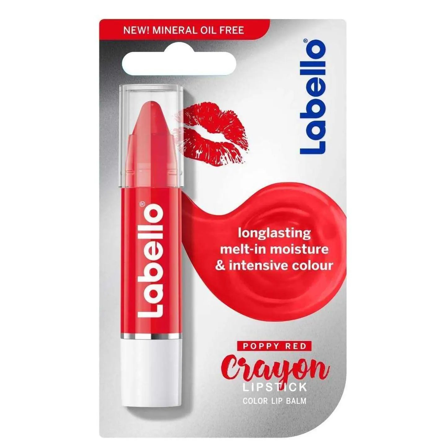 Labello Crayon Poppy Red 4.8 Gm