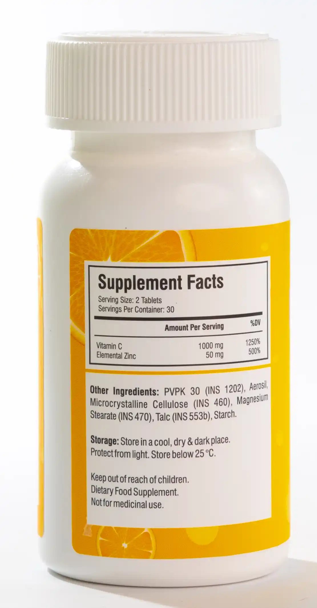 Lemcitro Vitamin C & Zinc 60 Tablet