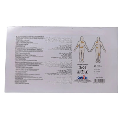 Cansin Plast Heat Plaster 10X18 Cm 1 Piece