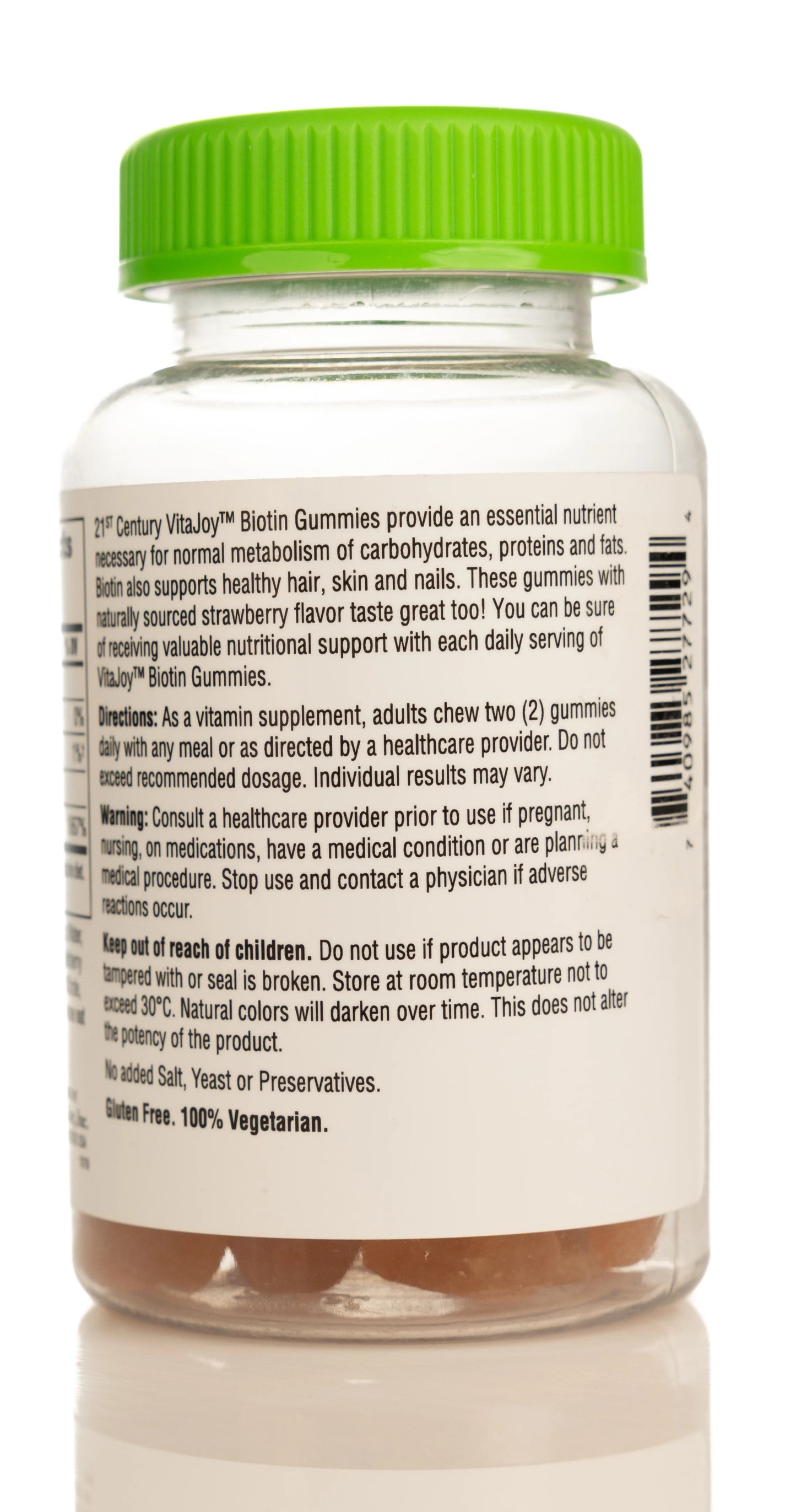 21 Century Vitajoy Biotin 5000 Mcg 60 Gummies