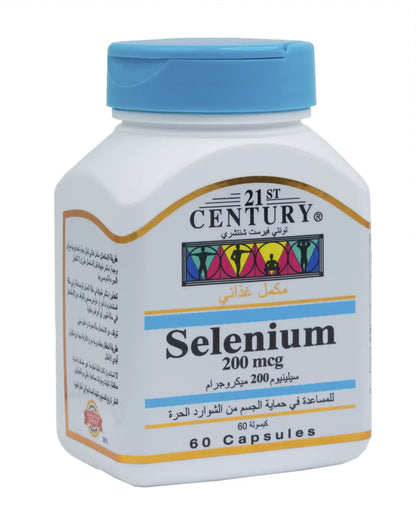 21 Century Selenium 200 Mcg 60 Capsule