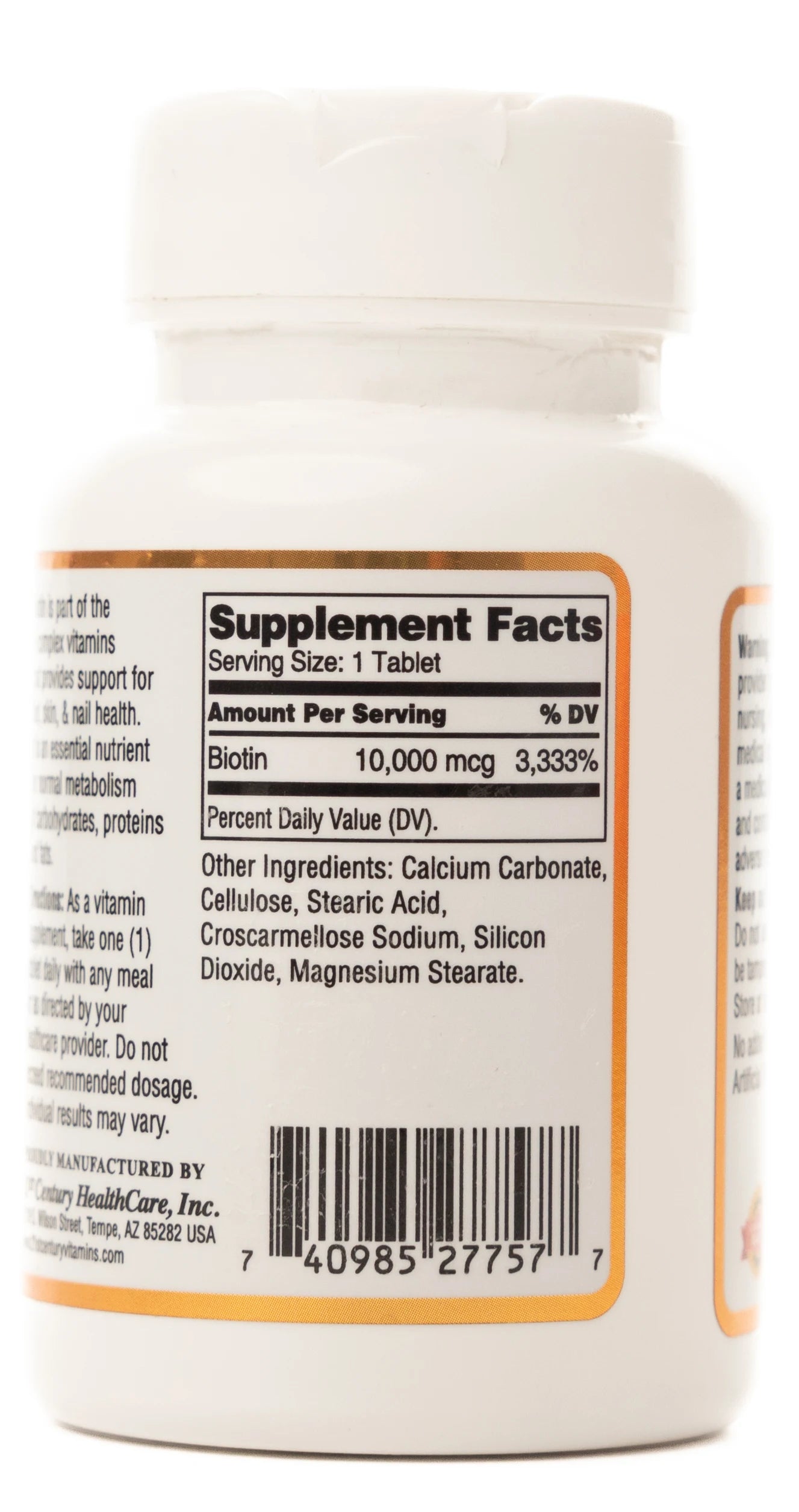 21 Century Biotin 10000Mcg 60 Tablet