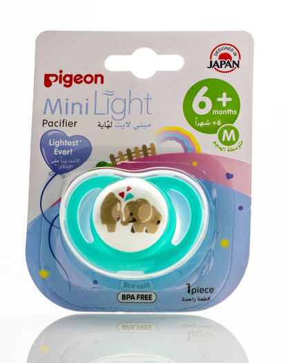 Pigeon Minilight Pacifier 6+ Month [Medium] 1 Piece